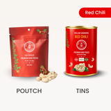 Premium Air Roasted Red Chili Cashews (6 Pack) 180 Grade Jumbo