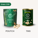 Natural Air Roasted Jumbo Green Chili Cashews