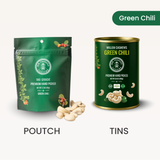 Premium Air Roasted Green Chili Cashews (6 Pack) 180 Grade Jumbo