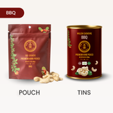 Premium Air Roasted BBQ Cashews (6 Pack) 180 Grade Jumbo