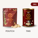 Premium Air Roasted BBQ Cashews (6 Pack) 180 Grade Jumbo