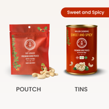 Premium Air Roasted Sweet and Spicy Cashews (6 Pack) 180 Grade Jumbo