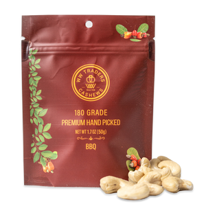 Premium Air Roasted BBQ Cashews (6 Pack) 180 Grade Jumbo