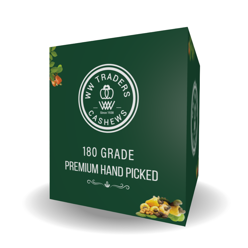 Premium Air Roasted Green Chili Cashews (6 Pack) 180 Grade Jumbo