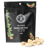 Premium Air Roasted Pepper Cashews (6 Pack) 180 Grade Jumbo