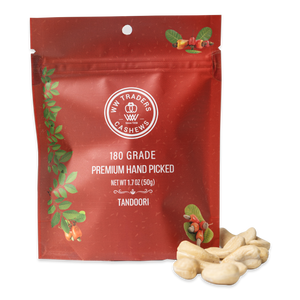 Premium Air Roasted Tandoori Cashews (6 Pack) 180 Grade Jumbo