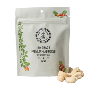 Premium Air Roasted Salted Cashews (6 Pack) 180 Grade Jumbo