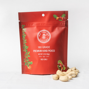 Premium Air Roasted Red Chili Cashews (6 PACK) 180 GRADE JUMBO