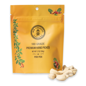 Natural Air Roasted Jumbo Peri Peri Cashews